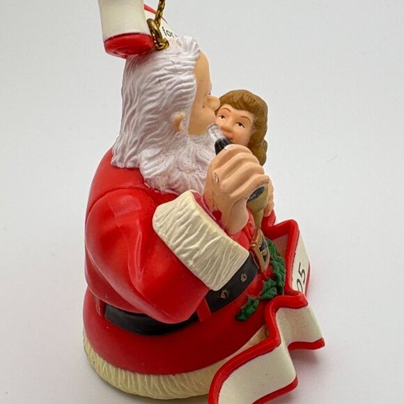 Coca-Cola Santa & Child Christmas Ornament 2005 Collectible - Picture 2 of 7